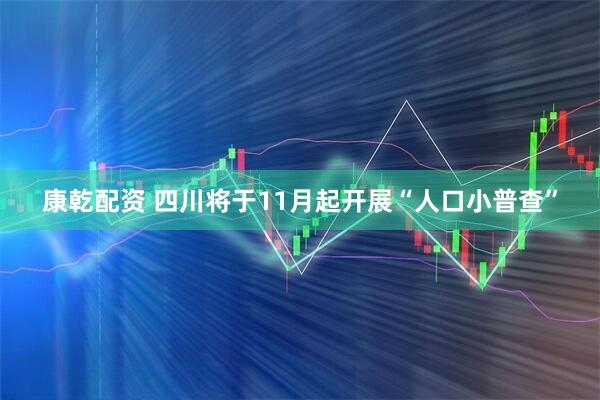 康乾配资 四川将于11月起开展“人口小普查”
